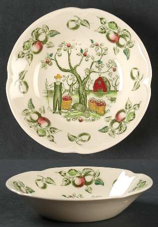 Apple Harvest Fruit/Dessert (Sauce) Bowl