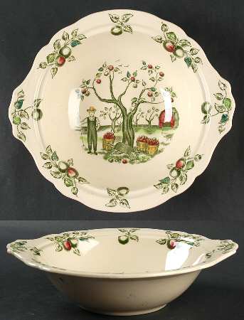 Apple Harvest Round Vegetable No Lid