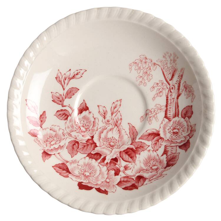 Appleblossom Pink Saucer