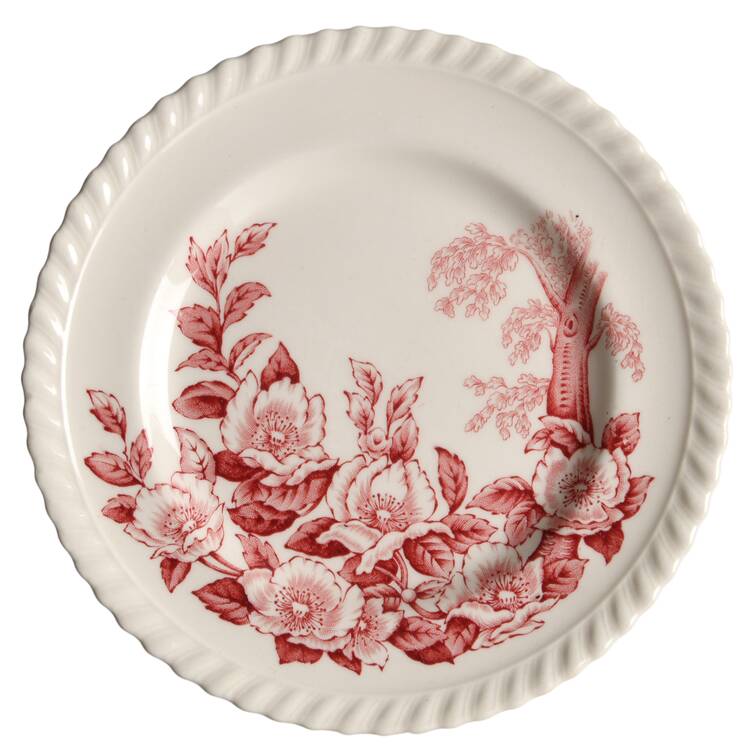 Appleblossom Pink Bread & Butter Plate