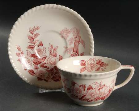 Appleblossom Pink Oversized Cup & Saucer Set