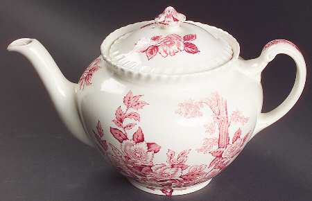 Appleblossom Pink Teapot & Lid