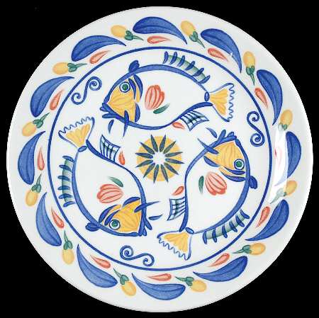 Aquabatic Bread & Butter Plate