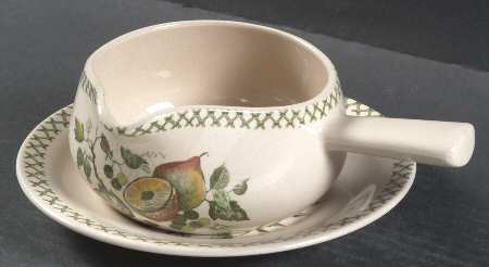 Arbor Round Gravy Boat & Underplate