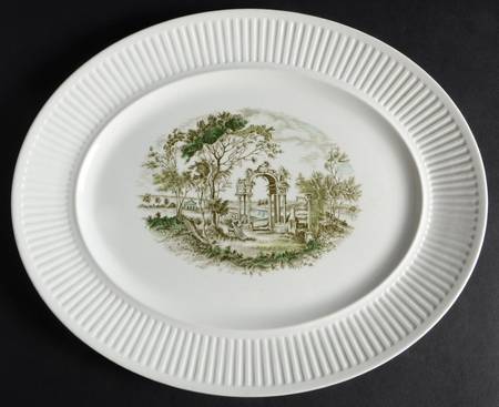 Arcadia (Landscape) 11" Oval Serving Platter