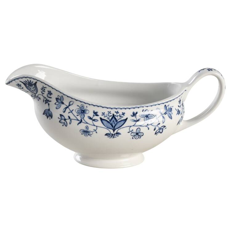 Ashford Blue Gravy Boat