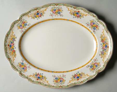 Ascot 14" Oval Serving Platter