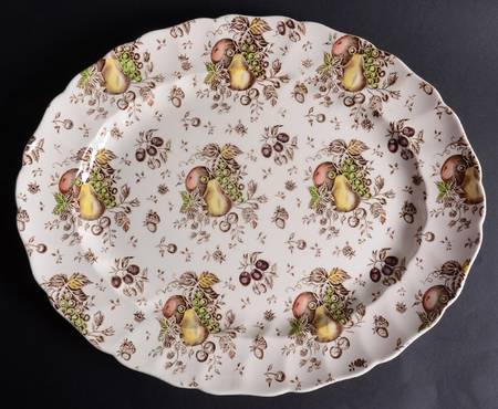 Autumn's Delight 17" Oval Serving Platter