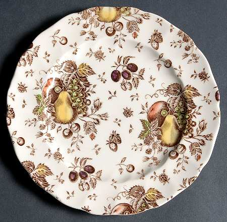 Autumn's Delight Luncheon Plate