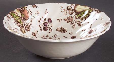 Autumn's Delight 8" Round Vegetable Bowl