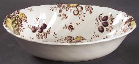 Autumn's Delight 8" Oval Vegetable Bowl
