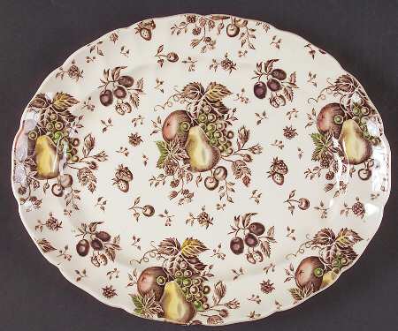 Autumn's Delight 12" Oval Serving Platter