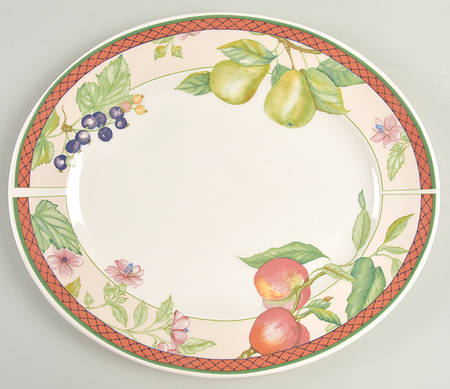 Autumn Grove 12" Oval Serving Platter