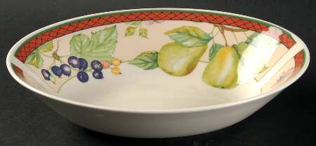 Autumn Grove 9" Oval Vegetable Bowl