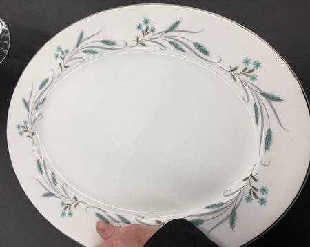 Autumn Song 16" Oval Serving Platter
