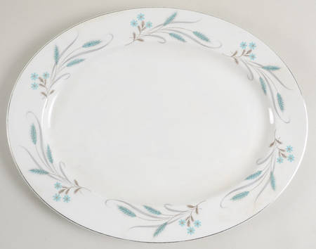 Autumn Song 14" Oval Serving Platter