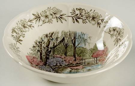 Azalea Gardens Coupe Cereal Bowl