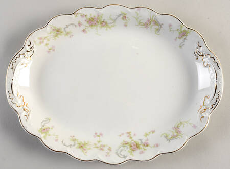 The Baroda 12" Oval Serving Platter