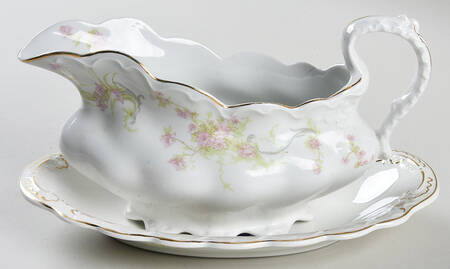 The Baroda Gravy Boat & Underplate/Relish