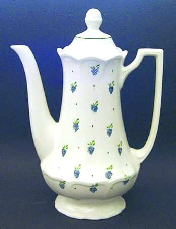 Berries Coffee Pot & Lid