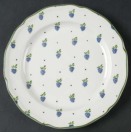 Berries Luncheon Plate