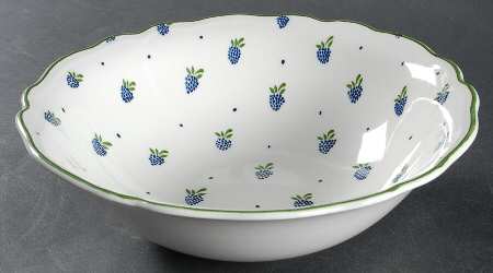 Berries 8" Round Vegetable Bowl
