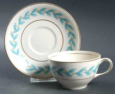 Bermuda Flat Cup & Saucer Set