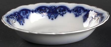 The Blue Danube 8" Oval Vegetable Bowl