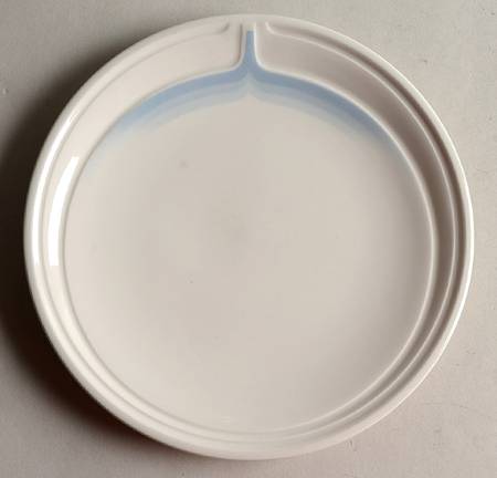 Blue Ice Salad Plate