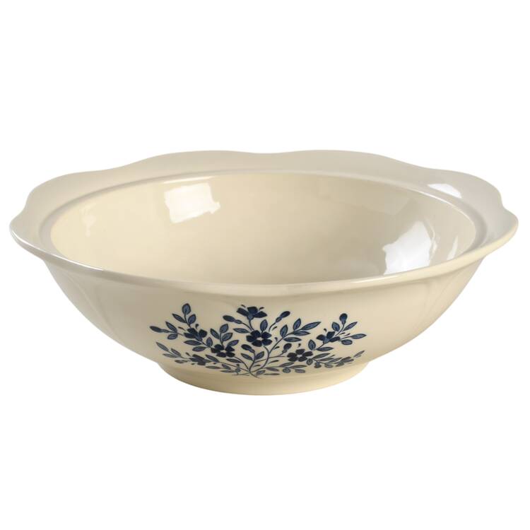 Blue Jardin Round Vegetable No Lid