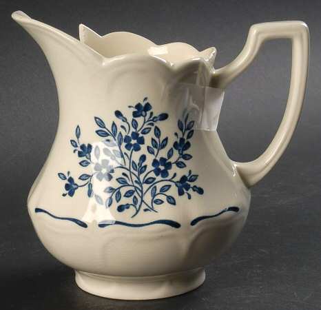 Blue Jardin Creamer