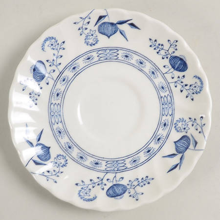 Blue Nordic Saucer for Flat Cup
