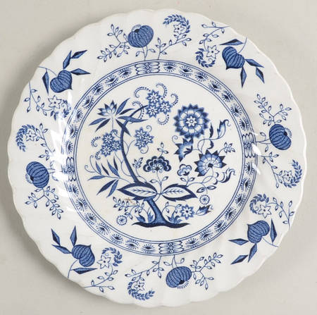 Blue Nordic Bread & Butter Plate