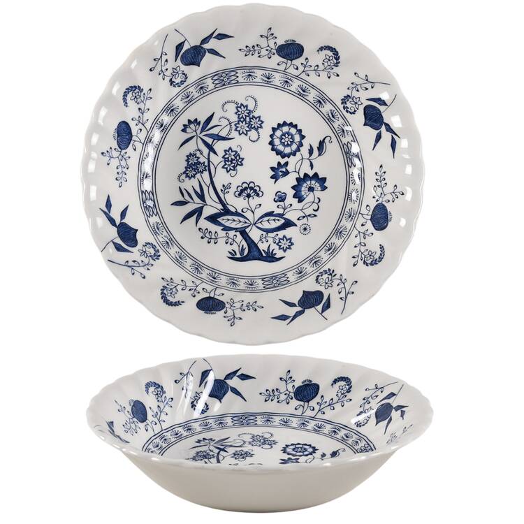 Blue Nordic Coupe Soup Bowl