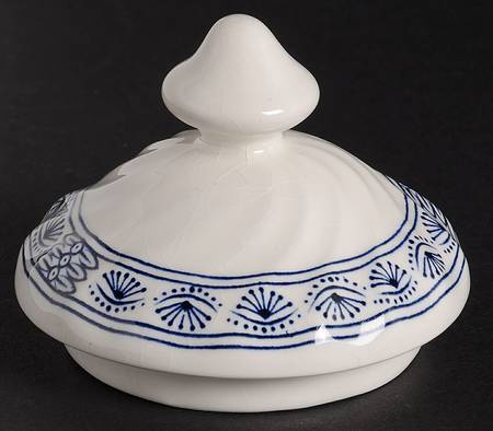 Blue Nordic Lid for Sugar Bowl