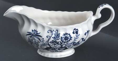 Blue Nordic Gravy Boat