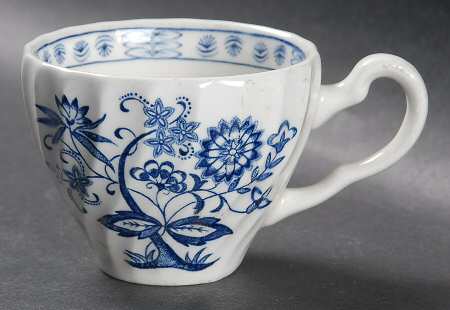 Blue Nordic Flat Demitasse Cup