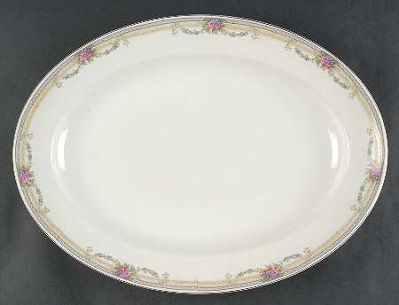 The Bombay 16" Oval Serving Platter