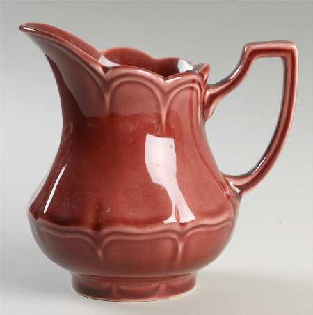 Bordeaux Burgundy Creamer