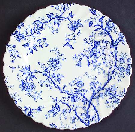 Bradbury Blue Bread & Butter Plate