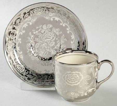 Brighton Flat Demitasse Cup & Saucer Set