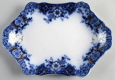 Brooklyn Flow Blue 12" Oval Serving Platter