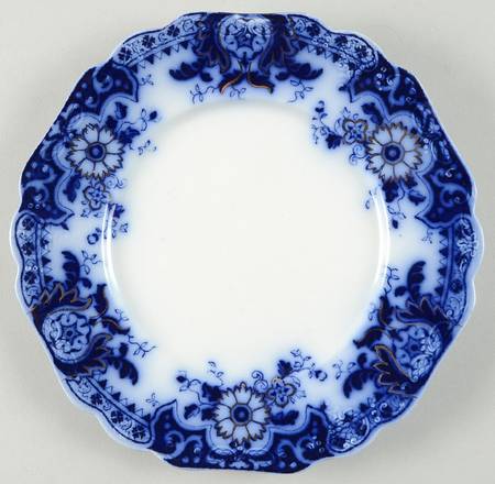 Brooklyn Flow Blue Luncheon Plate