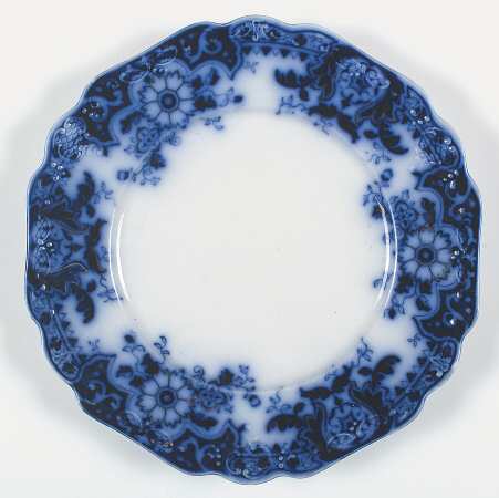 Brooklyn Flow Blue Luncheon Plate