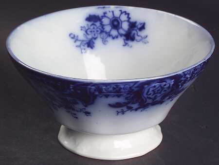 Brooklyn Flow Blue Cranberry Bowl
