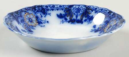 Brooklyn Flow Blue Fruit/Dessert (Sauce) Bowl