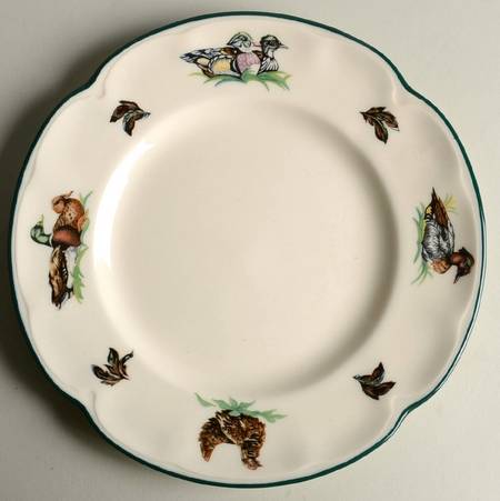 Brookshire (Made in England, Earthenware) Dessert/Pie Plate