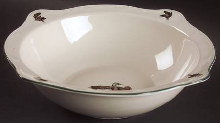 Brookshire (Made in England, Earthenware) 10" Large Salad Serving Bowl