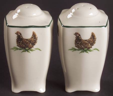 Brookshire (Made in England, Earthenware) Salt & Pepper Set