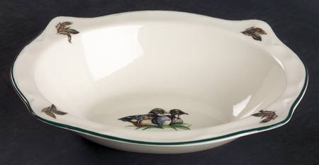 Brookshire (Made in England, Earthenware) 8" Oval Vegetable Bowl